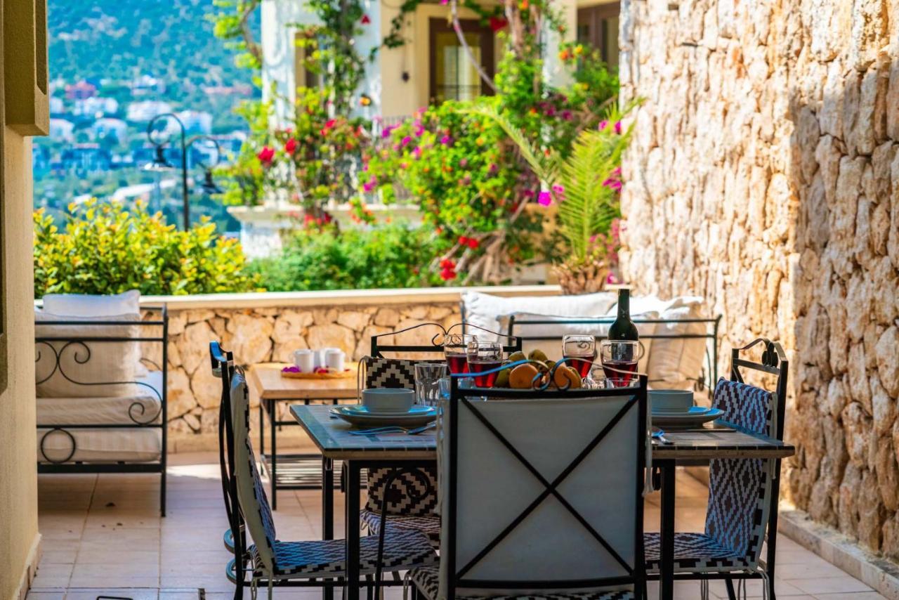 Azure Apartment With Sea View In Kalkan Buitenkant foto