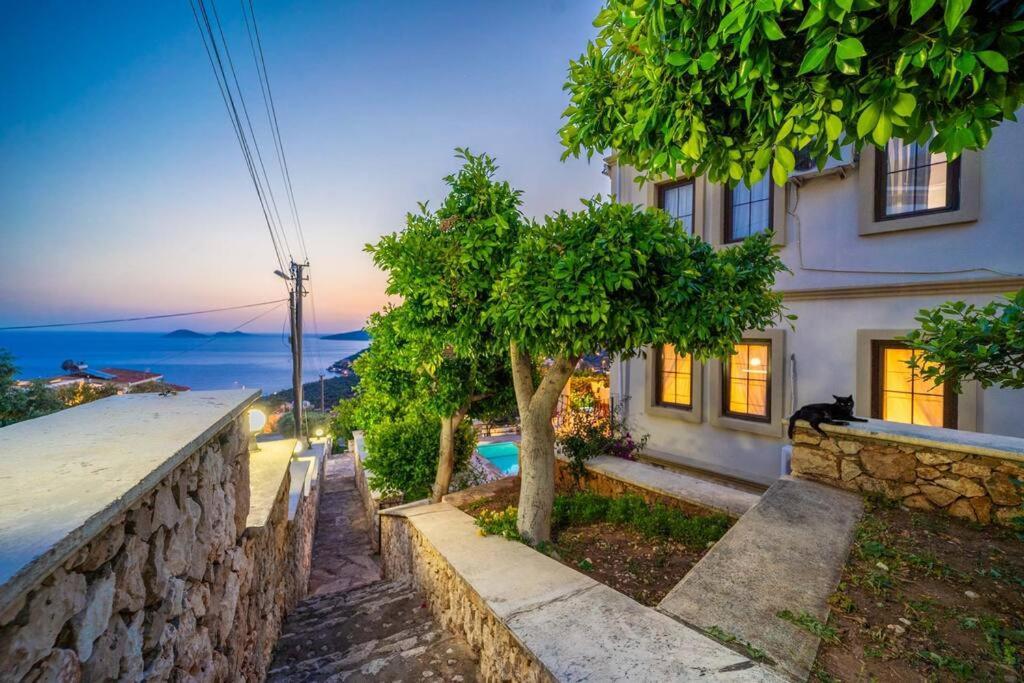Azure Apartment With Sea View In Kalkan Buitenkant foto