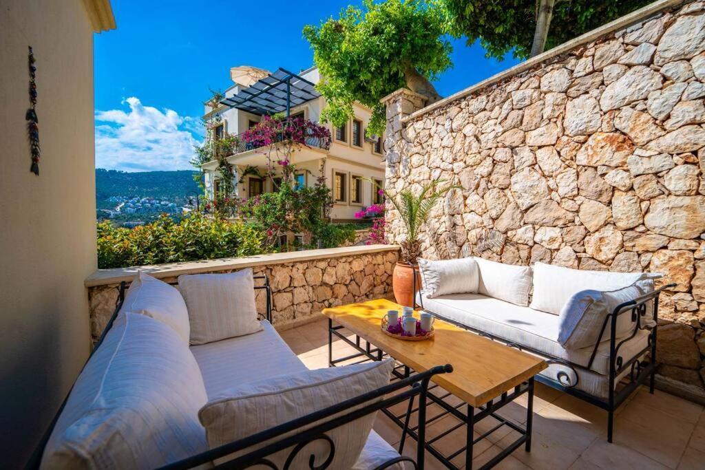 Azure Apartment With Sea View In Kalkan Buitenkant foto