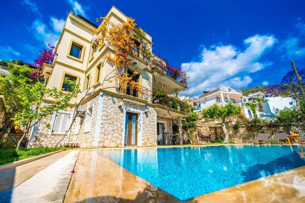 Azure Apartment With Sea View In Kalkan Buitenkant foto